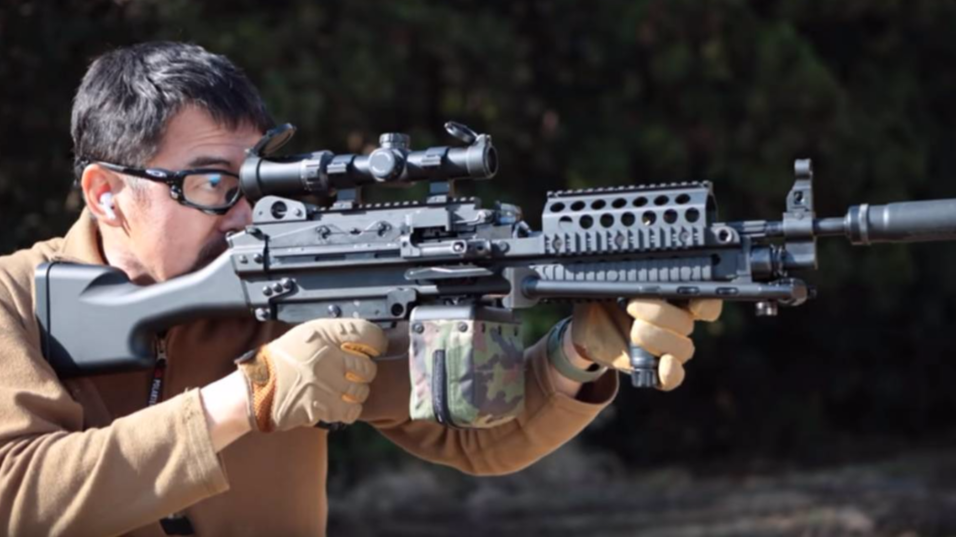 日本壕堺大叔:Mk46 Mod.0东京马尔伊次世代电动力 CQB镜头定制